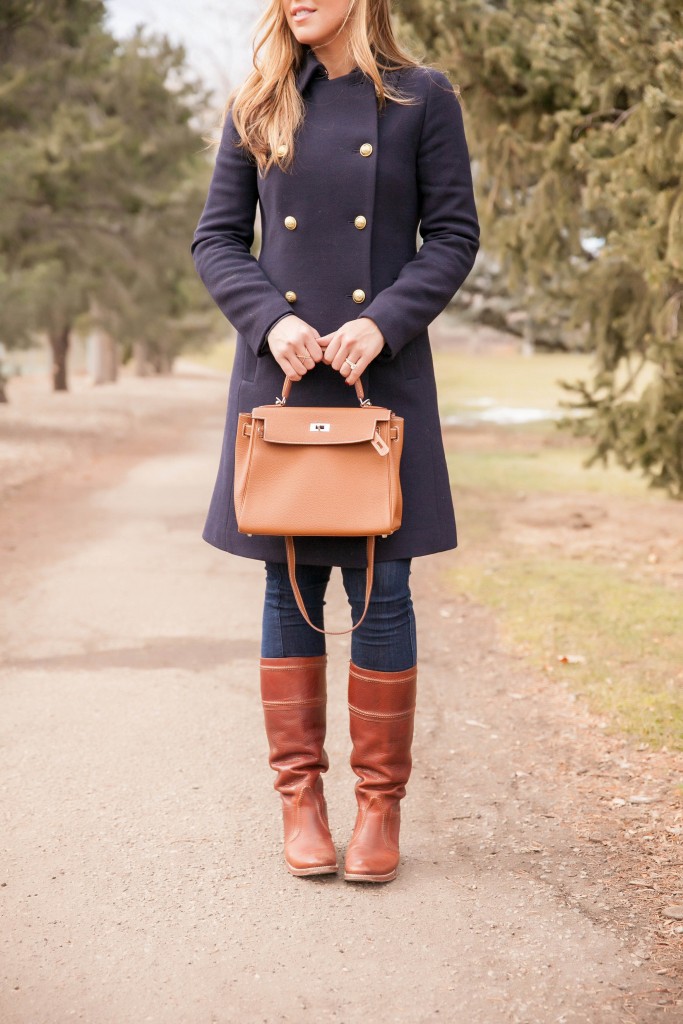The Cashmere Gypsy » Navy MilitaryStyle Coat