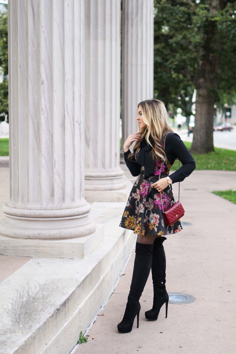 floral-brocade-dress