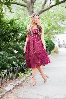 nyfw-burgundy-lace-dress