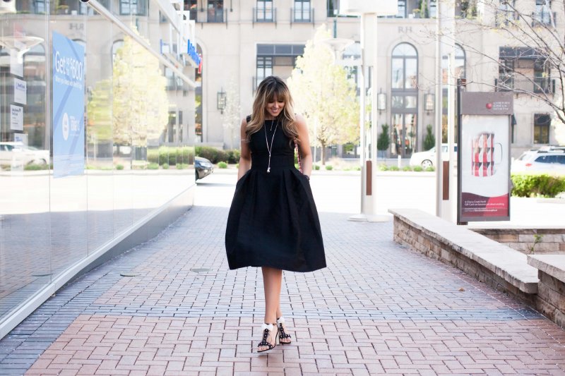 The Cashmere Gypsy » Black Silk Cocktail Dress